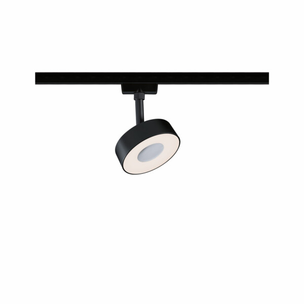 Paulmann URail LED Schienenspot 3-Step-Dim Circle   160lm 5W 3000K dimmbar 230V Schwarz matt
