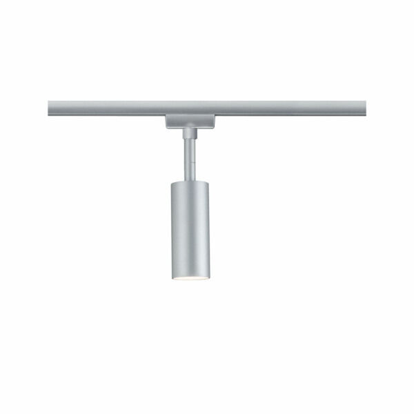 Paulmann URail LED Schienenspot 3-Step-Dim Tubo Einzelspot  150lm 4W 3000K dimmbar 230V Chrom matt