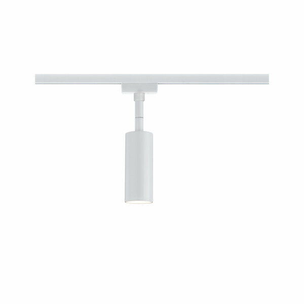 Paulmann URail LED Schienenspot 3-Step-Dim Tubo Einzelspot  150lm 4W 3000K dimmbar 230V Weiß
