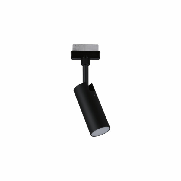 Paulmann URail LED Schienenspot 3-Step-Dim Tubo Einzelspot  150lm 4W 3000K dimmbar 230V Schwarz matt