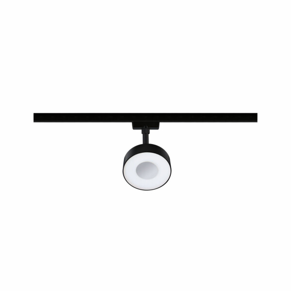 Paulmann URail LED Schienenspot 3-Step-Dim Circle   180lm 5W 4000K dimmbar 230V Schwarz matt