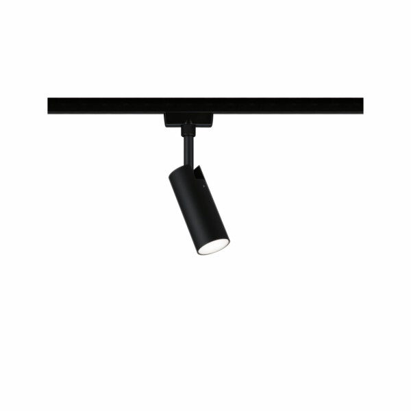 Paulmann URail LED Schienenspot 3-Step-Dim Tubo Einzelspot  170lm 4W 4000K dimmbar 230V Schwarz matt
