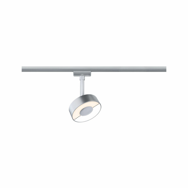 Paulmann URail LED Schienenspot Circle   210lm 5W White Switch  230V Chrom matt