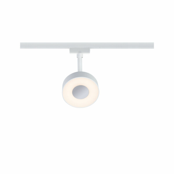 Paulmann URail LED Schienenspot Circle   210lm 5W White Switch  230V Weiß