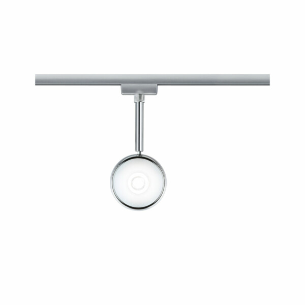 Paulmann URail LED Schienenspot Capsule II Einzelspot  600lm 6.3W 4000K dimmbar 230V Chrom matt#Chrom