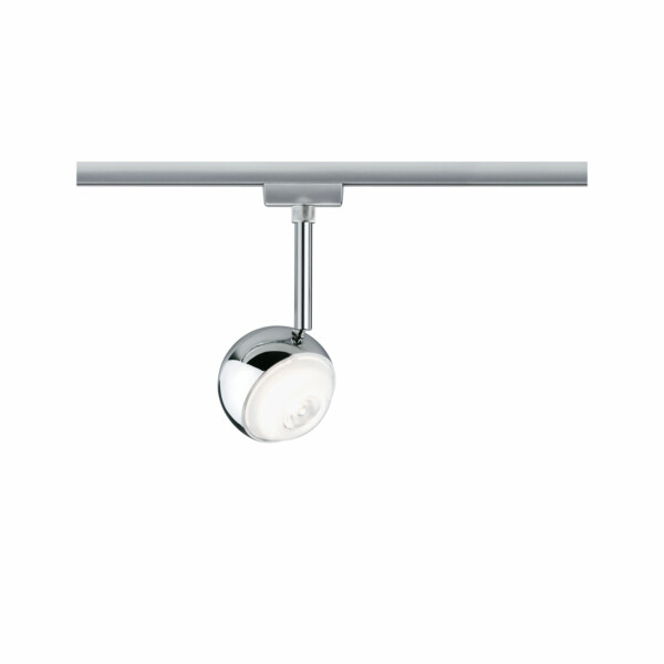 Paulmann URail LED Schienenspot Capsule II Einzelspot  600lm 6.3W 4000K dimmbar 230V Chrom matt#Chrom
