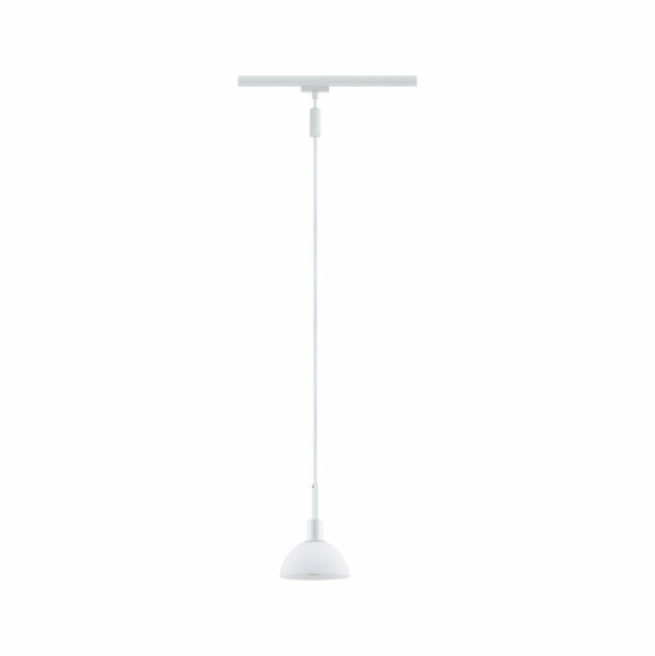 Paulmann URail Pendel Sarrasani  E14  max. 20W  dimmbar 230V Weiß#Opal