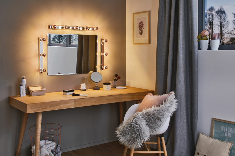 Paulmann Spiegelleuchte Mirror Regula   E14   230V max. 3x40W dimmbar Chrom