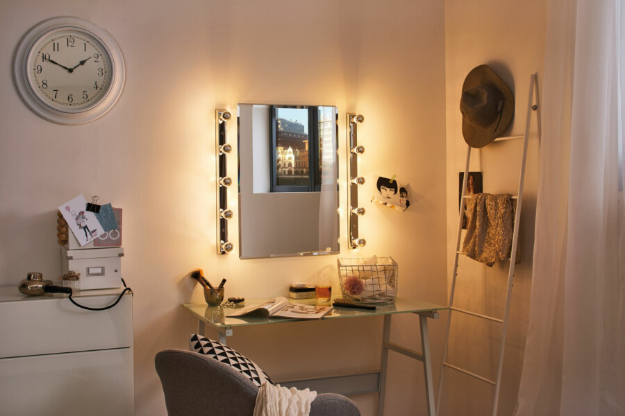 Paulmann Spiegelleuchte Mirror Regula   E14   230V max. 5x40W dimmbar Chrom