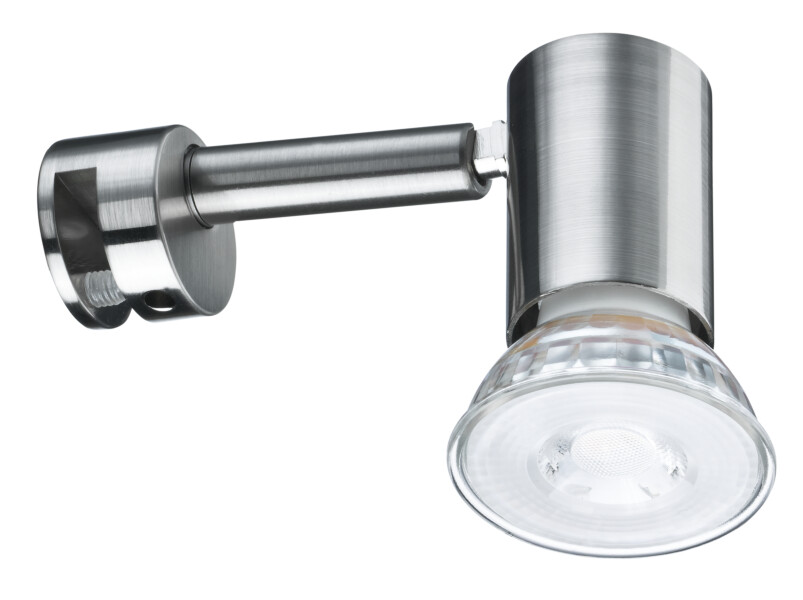 Paulmann Galeria Spiegelleuchte Simplo   GU10 2700K 345lm 230V 5.3W  Eisen gebürstet