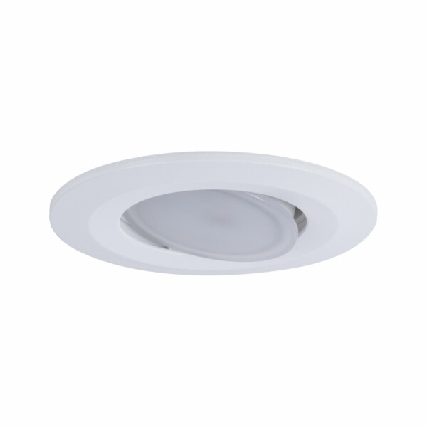 Paulmann LED Einbauleuchte Calla Basisset schwenkbar IP65 rund 90mm 30°  3x5.2W 3x460lm 230V dimmbar 4000K Weiß matt