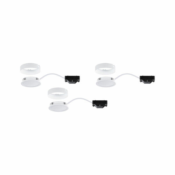 Paulmann LED Unterschrankleuchte Pukk 3x3.5W 65mm 3x210lm 230V rund Weiß