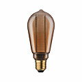 Paulmann Inner Glow Edition LED Kolben Innenkolben Ringmuster E27 230V 230lm 4W 1800K Gold