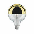 Paulmann Modern Classic Edition Standard 230V LED Globe Kopfspiegel E27 G125 600lm 6.5W 2700K dimmbar Kopfspiegel Gold