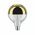 Paulmann Modern Classic Edition Standard 230V LED Globe Kopfspiegel E27 G125 600lm 6.5W 2700K dimmbar Kopfspiegel Gold