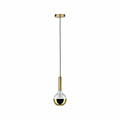 Paulmann Modern Classic Edition Standard 230V LED Globe Kopfspiegel E27 G125 600lm 6.5W 2700K dimmbar Kopfspiegel Gold