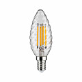 Paulmann Vintage Edition Standard 230V LED Kerze E14 gedrehtes Glas 450lm 4.7W 2700K dimmbar Klar