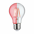 Paulmann LED Birne Filament E27 230V 40lm 1.3W 1000K Rot