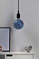 Paulmann Miracle Mosaic Edition Standard 230V LED Globe G125 E27 470lm 5W 2700K dimmbar Blau