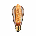 Paulmann Inner Glow Edition LED Kolben Innenkolben Spiralmuster E27 230V 120lm 3.6W 1800K dimmbar Gold