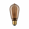 Paulmann Inner Glow Edition LED Kolben Innenkolben Spiralmuster E27 230V 120lm 3.6W 1800K dimmbar Gold