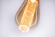 Paulmann Inner Glow Edition LED Kolben Innenkolben Ringmuster E27 230V 120lm 3.6W 1800K dimmbar Gold