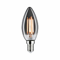 Paulmann 1879 Filament 230V LED Kerze E14 Dim 145lm 4W 1800K dimmbar Rauchglas