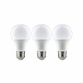 Paulmann Standard 230V LED Birne E27 3er-Pack 3x806lm 3x8W 2700K Opal