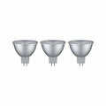 Paulmann Standard 12V LED Reflektor GU5.3 3er-Pack 3x450lm 3x6W 2700K Chrom