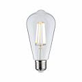 Paulmann Eco-Line Filament 230V LED Kolben ST64 E27   840lm 4W 3000K  Klar