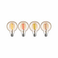 Paulmann Filament 230V Smart Home Zigbee 3.0 LED Globe G95 E27 470lm 6.3W RGBW+ dimmbar Gold