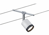 Paulmann LED Seilsystem TubeLED Basisset  5x150lm 5x4W 2700K  230/12V Weiß#Schwarz#Chrom