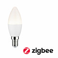 Paulmann Standard 230V Smart Home Zigbee 3.0 LED Kerze E14 400lm 5W 2700K dimmbar Matt