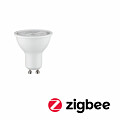 Paulmann Standard 230V Smart Home Zigbee 3.0 LED Reflektor GU10 330lm 4.9W 2700K dimmbar Matt