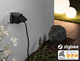 Paulmann Zwischenstecker Smart Home Zigbee 3.0 Smart Plug Outdoor IP44 Schwarz