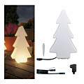 Paulmann Plug & Shine Bundle LED Lichtobjekt Tree inkl. 2m-Kabel und Trafo IP67 3000K 2.8W Weiß