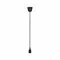 Paulmann Neordic Pendelleuchte Ketil IP44 E27   max. 20W Schwarz dimmbar Silikon#Kunststoff