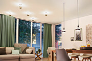 Paulmann Neordic Pendelleuchte Ketil  E27   max. 60W Schwarz dimmbar Silikon#Kunststoff