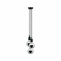Paulmann Neordic Pendelleuchte Ketil  E27   max. 3x60W Schwarz dimmbar Silikon#Metall