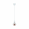 Paulmann Neordic Pendelleuchte Ketil  E27   max. 60W Weiß dimmbar Silikon#Kunststoff