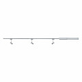 Paulmann URail Bundle Smart Home Zigbee 3.0 Schienenspot Barelli GU10 max. 3x10W dimmbar 230V Chrom matt/Chrom Smart Home Zigbee