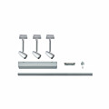 Paulmann URail Bundle Smart Home Zigbee 3.0 Schienenspot Barelli GU10 max. 3x10W dimmbar 230V Chrom matt/Chrom Smart Home Zigbee