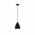 Paulmann Neordic Bundle Pendelleuchte Hilla + LED Reflektor E27 Schwarz dimmbar Metall / 230V 200lm 6.5W 1300K