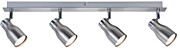 Paulmann Spotlight Meli   GU10   230V max. 4x10W dimmbar Nickel satiniert
