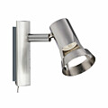 Paulmann Spotlight Teja   GU10   230V max. 10W dimmbar Nickel satiniert