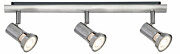 Paulmann Spotlight Teja   GU10   230V max. 3x10W dimmbar Nickel satiniert