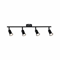 Paulmann Spotlight Carolina   GU10   230V max. 4x10W dimmbar Schwarz matt
