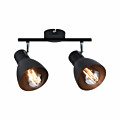 Paulmann Spotlight Davy   E27   230V max. 2x20W dimmbar Schwarz