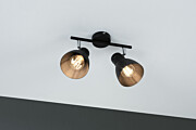 Paulmann Spotlight Davy   E27   230V max. 2x20W dimmbar Schwarz