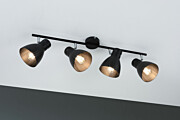 Paulmann Spotlight Davy   E27   230V max. 4x20W dimmbar Schwarz